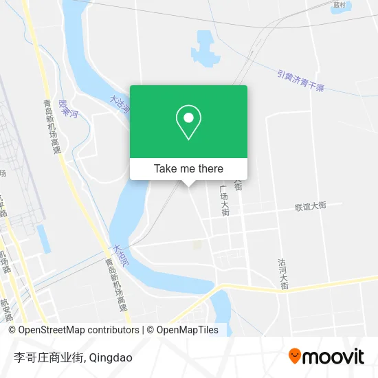 李哥庄商业街 map