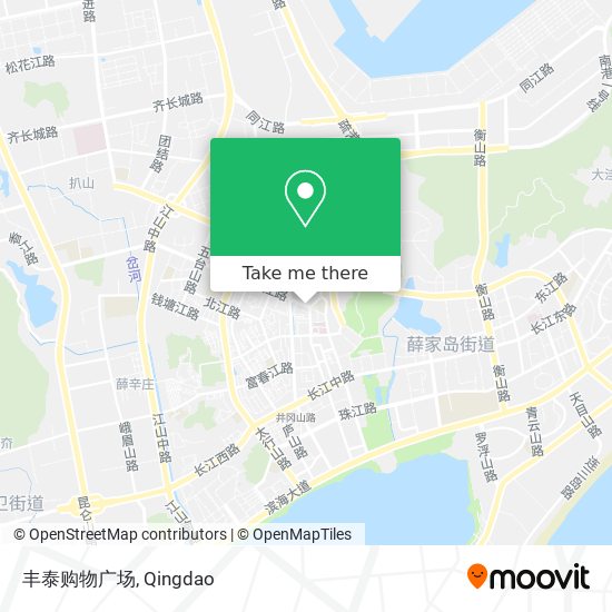 丰泰购物广场 map