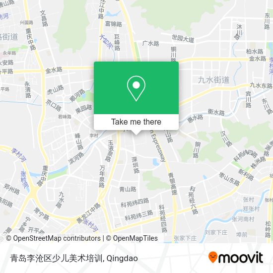 青岛李沧区少儿美术培训 map