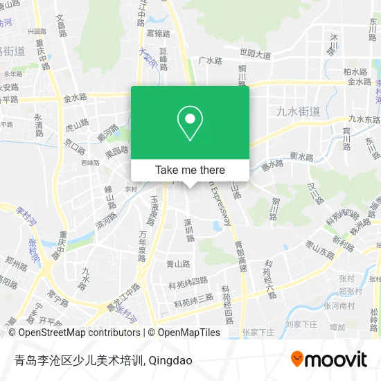 青岛李沧区少儿美术培训 map