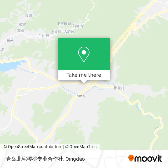 青岛北宅樱桃专业合作社 map