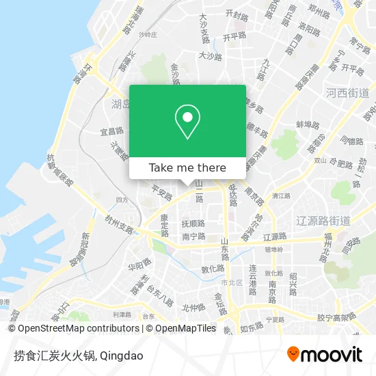 捞食汇炭火火锅 map