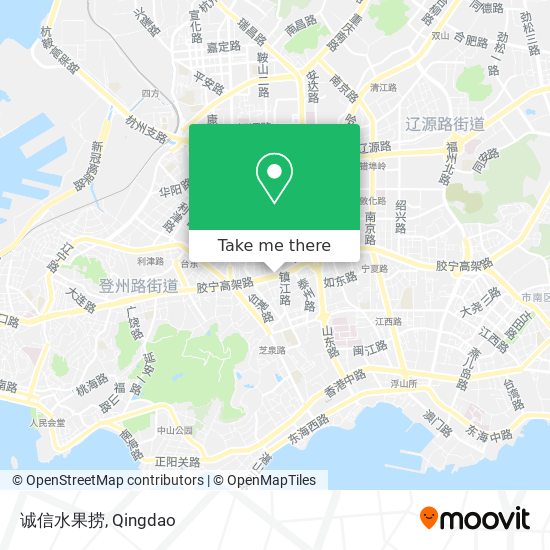 诚信水果捞 map