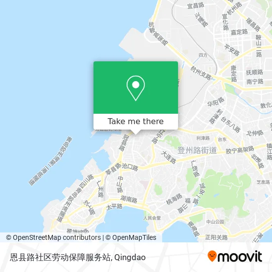 恩县路社区劳动保障服务站 map