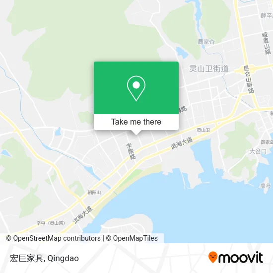 宏巨家具 map