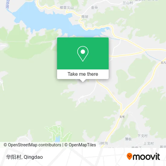 华阳村 map