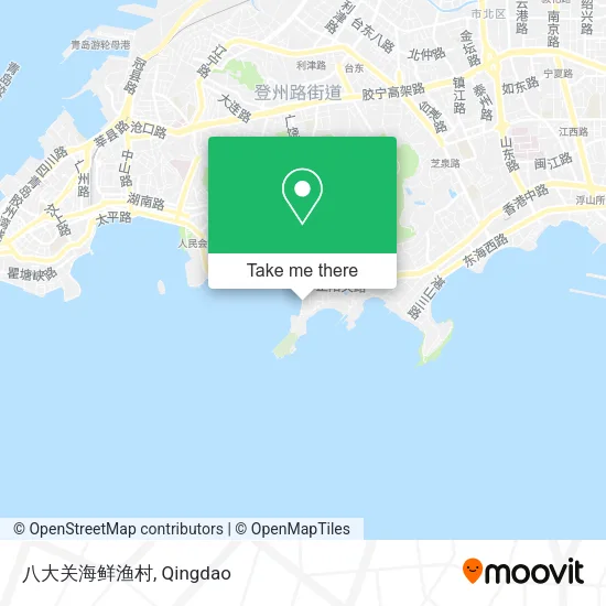 八大关海鲜渔村 map