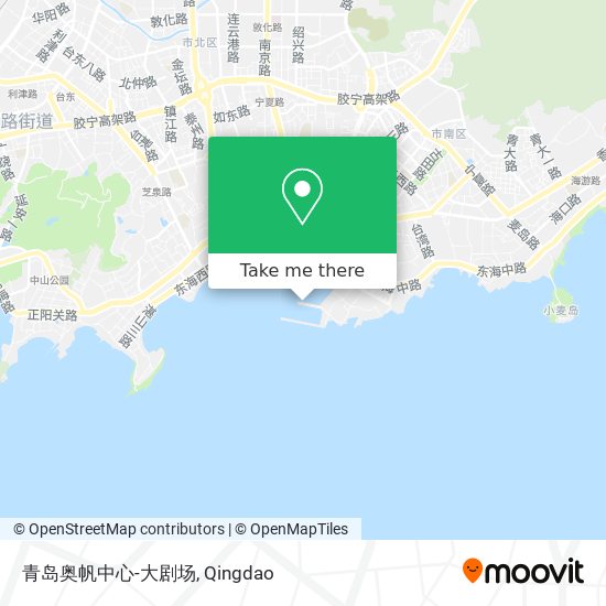 青岛奥帆中心-大剧场 map