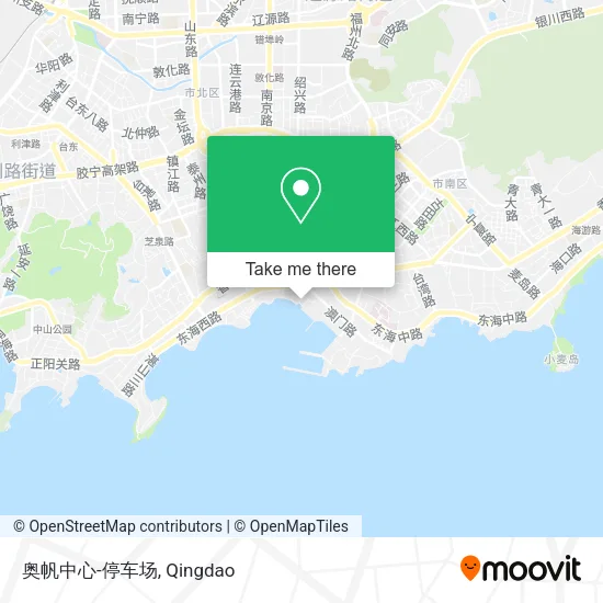 奥帆中心-停车场 map