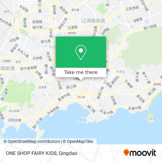 ONE SHOP FAIRY KIDS map
