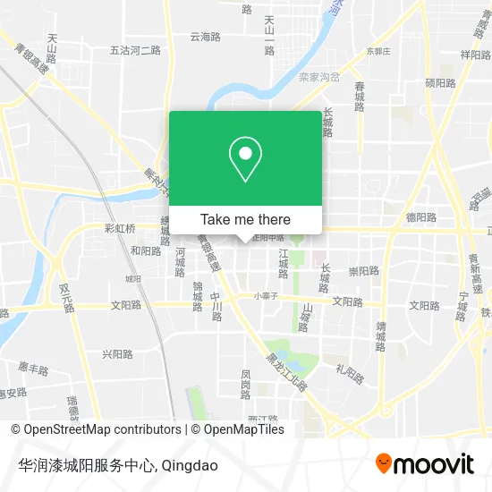 华润漆城阳服务中心 map