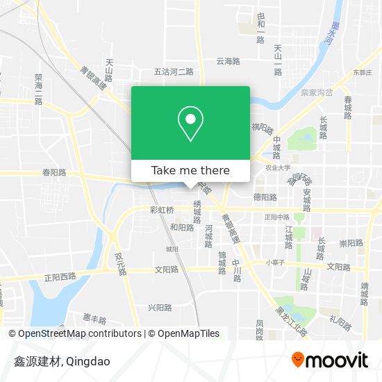 鑫源建材 map