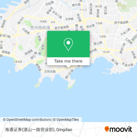 海通证券(湛山一路营业部) map