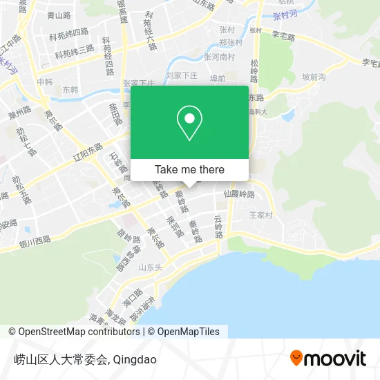 崂山区人大常委会 map