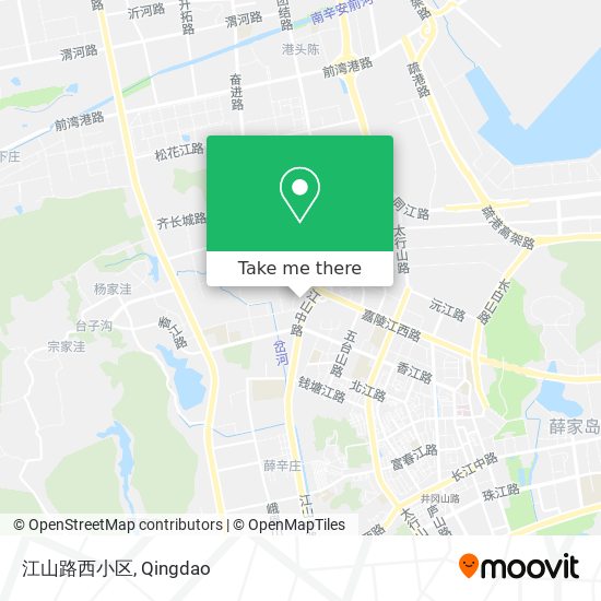 江山路西小区 map