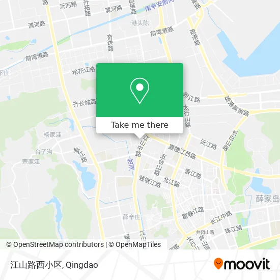 江山路西小区 map