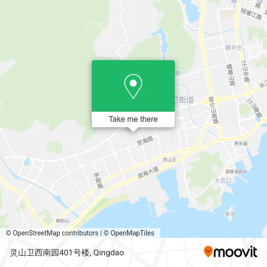 灵山卫西南园401号楼 map