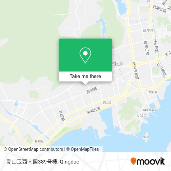 灵山卫西南园389号楼 map