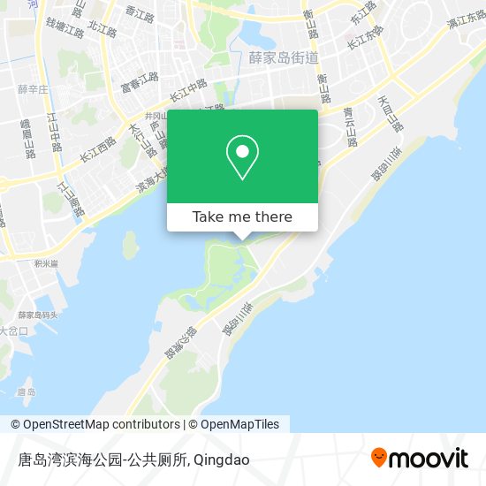 唐岛湾滨海公园-公共厕所 map