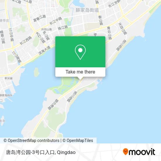 唐岛湾公园-3号口入口 map