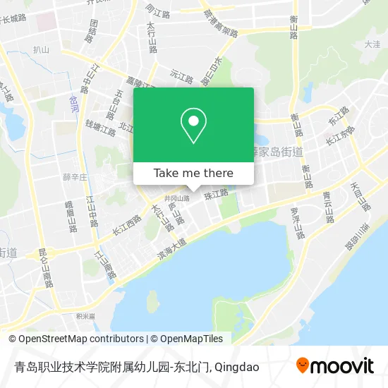 青岛职业技术学院附属幼儿园-东北门 map