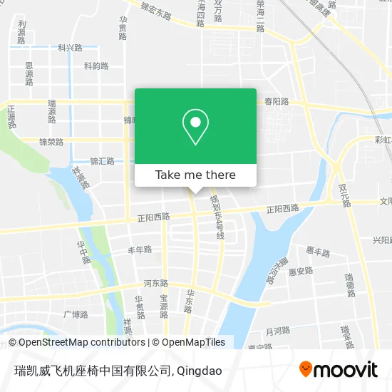瑞凯威飞机座椅中国有限公司 map
