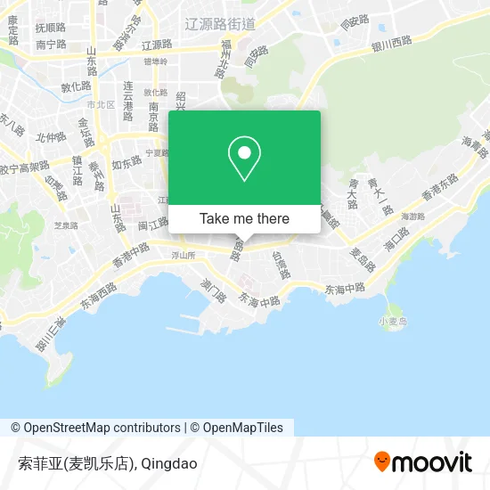 索菲亚(麦凯乐店) map