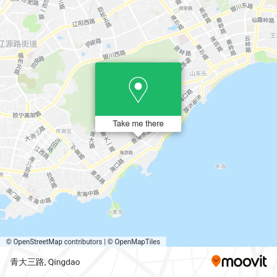 青大三路 map
