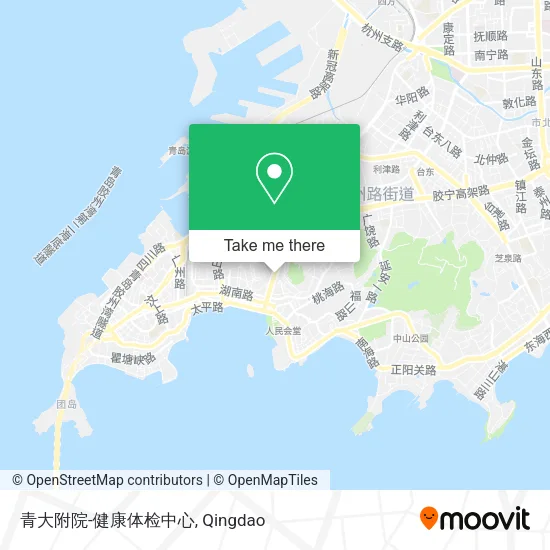 青大附院-健康体检中心 map