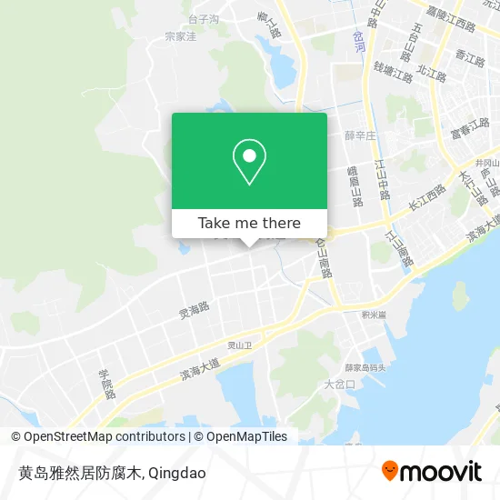 黄岛雅然居防腐木 map
