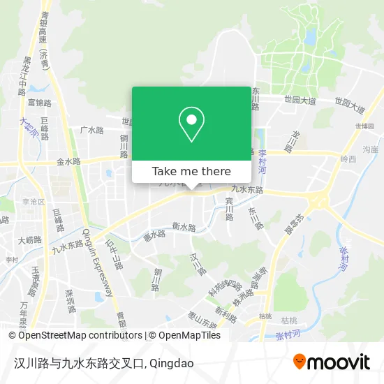汉川路与九水东路交叉口 map