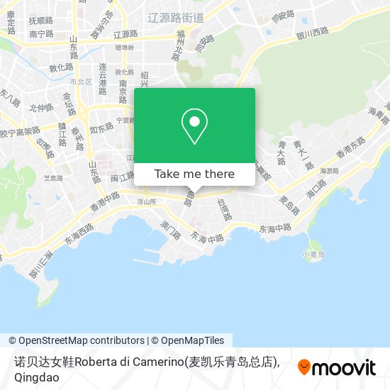 诺贝达女鞋Roberta di Camerino(麦凯乐青岛总店) map