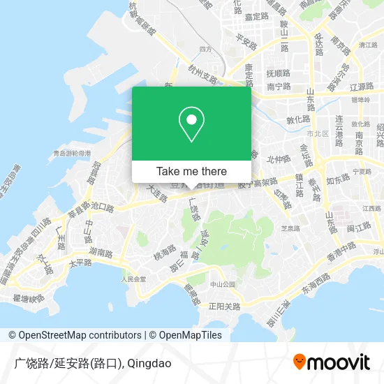 广饶路/延安路(路口) map