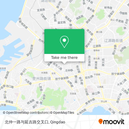北仲一路与延吉路交叉口 map