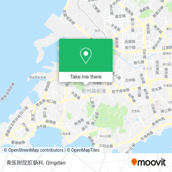 青医附院肛肠科 map