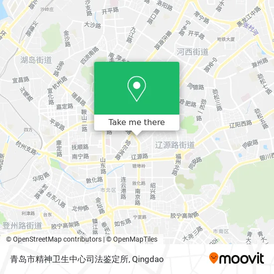 青岛市精神卫生中心司法鉴定所 map