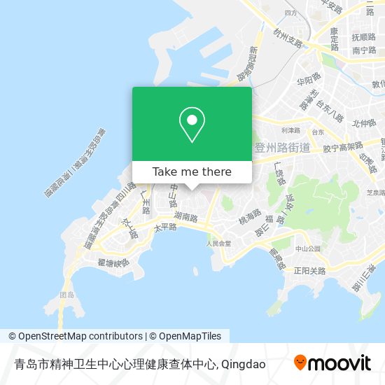 青岛市精神卫生中心心理健康查体中心 map