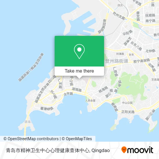 青岛市精神卫生中心心理健康查体中心 map