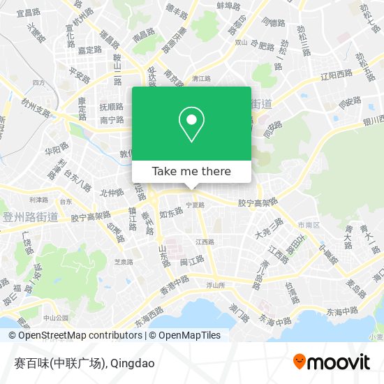 赛百味(中联广场) map