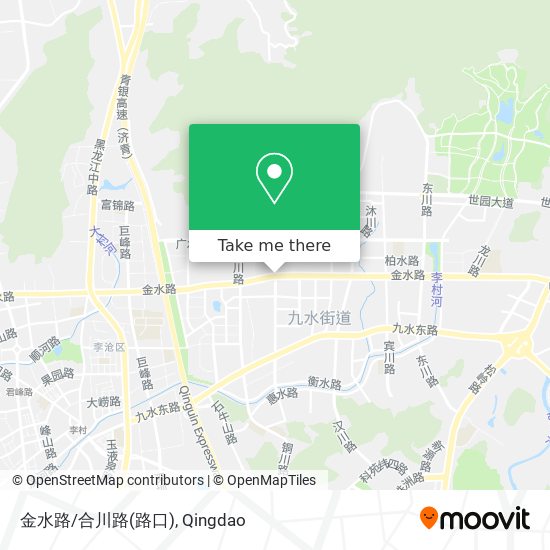 金水路/合川路(路口) map