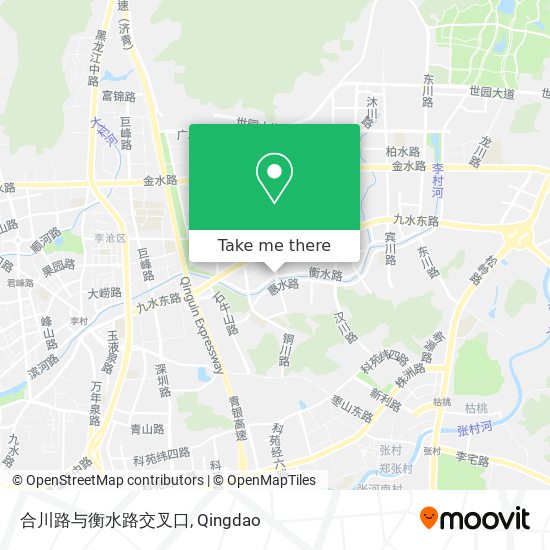 合川路与衡水路交叉口 map