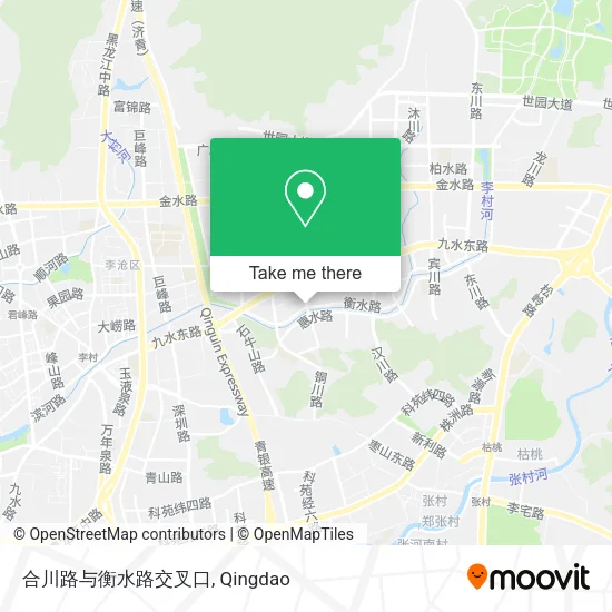 合川路与衡水路交叉口 map