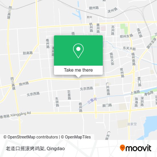老道口摇滚烤鸡架 map