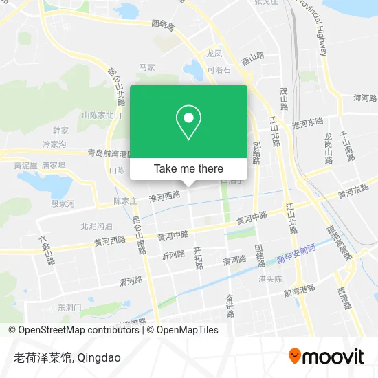 老荷泽菜馆 map