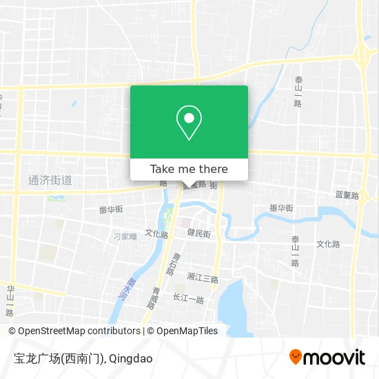 宝龙广场(西南门) map