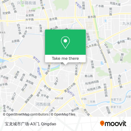 宝龙城市广场-A3门 map
