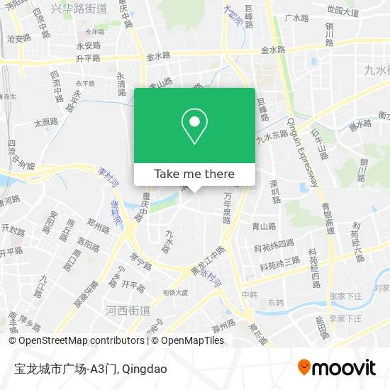 宝龙城市广场-A3门 map