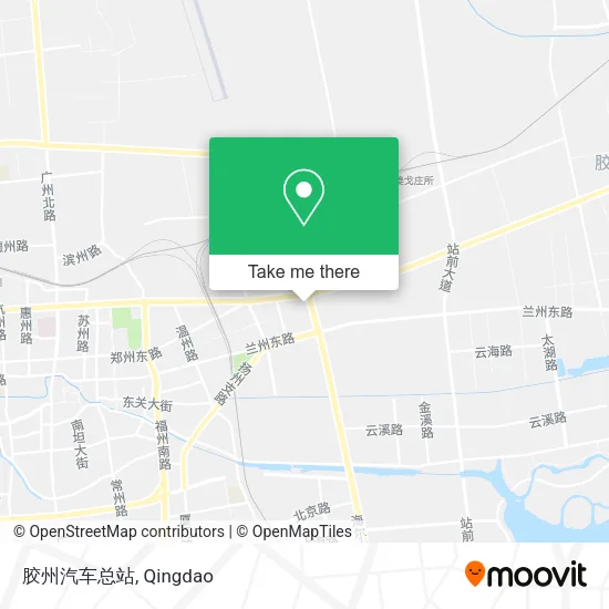 胶州汽车总站 map
