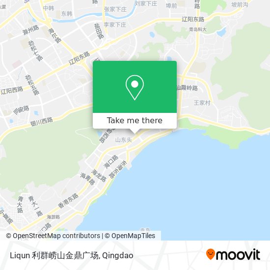 Liqun 利群崂山金鼎广场 map