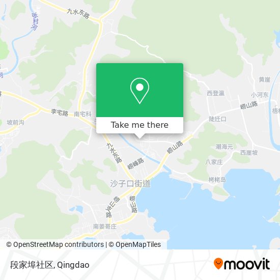 段家埠社区 map